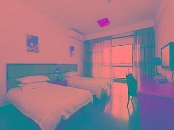 Wangsu Business Hotel Binjiang Bagian luar foto
